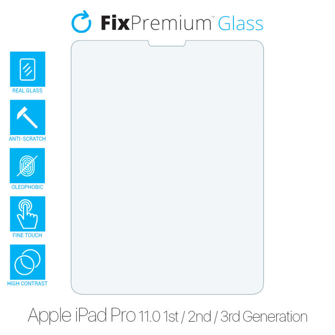 FixPremium Glass - Kaljeno staklo za Apple iPad Pro 11"
