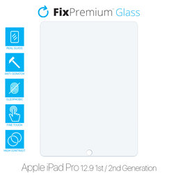 FixPremium Glass - Kaljeno Steklo za Apple iPad Pro 12.9" (1st Gen 2015, 2nd Gen 2017)