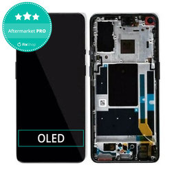 OnePlus 9 - LCD zaslon + zaslon osjetljiv na dodir + okvir (Astral Black) OLED