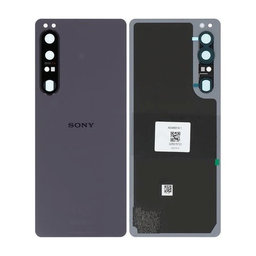 Sony Xperia 1 IV XQCT54 - Poklopac baterije (ljubičasta) - A5045831A Originalni servisni paket
