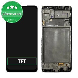 Samsung Galaxy M22 M225F - LCD zaslon + zaslon osjetljiv na dodir + okvir (Black) TFT
