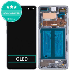 Samsung Galaxy S10 5G G977B - LCD zaslon + zaslon osjetljiv na dodir + okvir (crni) OLED