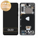 Samsung Galaxy S21 Plus G996B- LCD zaslon + steklo na dotik + okvir - GH82-24553A Genuine Service Pack