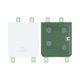 Samsung Galaxy Z Flip 4 F721B - Poklopac baterije B/G (bijeli) - GH82-29654F Originalni servisni paket
