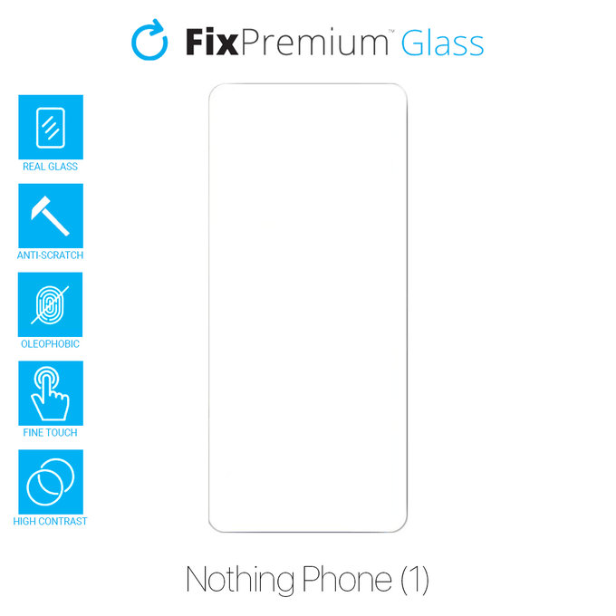 FixPremium Glass - Kaljeno staklo za Nothing Phone (1)