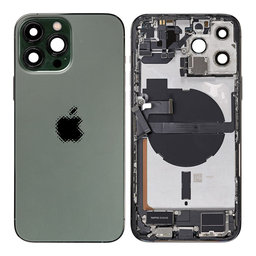 Apple iPhone 13 Pro Max - Stražnje Maska s malim dijelovima (Alpine Green)