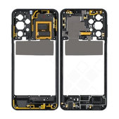 Samsung Galaxy A23 5G A236B - Srednji okvir (Fantastična crna) - GH98-47823A Originalni servisni paket