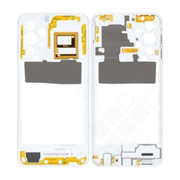 Samsung Galaxy A23 A236B - Srednji okvir (Fantastična bijela) - GH98-47823B Originalni servisni paket