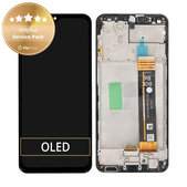 Samsung Galaxy A23 5G A236B - LCD zaslon + zaslon osjetljiv na dodir + okvir (Black) - GH82-29734A, GH82-29735A Originalni servisni paket