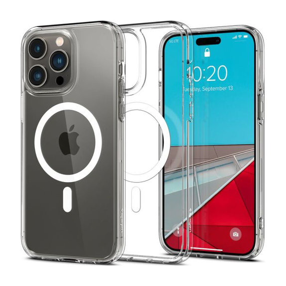 Spigen - Maska Ultra Hybrid s MagSafe za iPhone 14 Pro Max, bijela