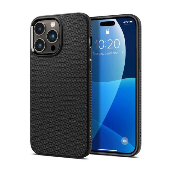 Spigen - Maska Liquid Air za iPhone 14 Pro, crna