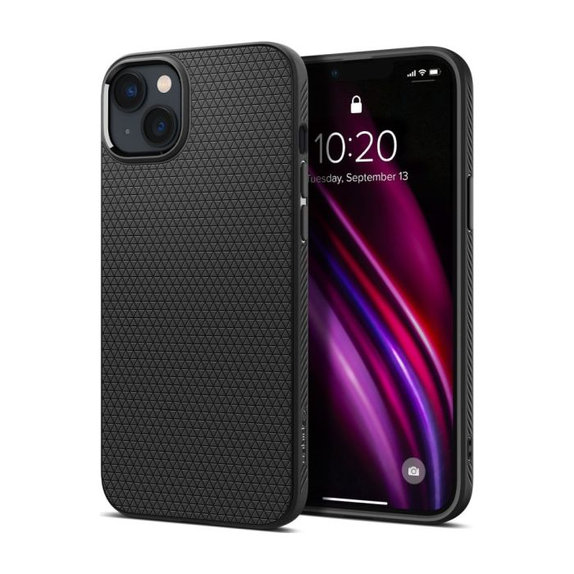 Spigen - Maska Liquid Air za iPhone 14, crna