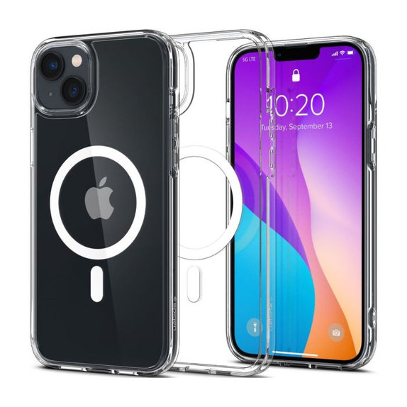 Spigen - Maska Ultra Hybrid s MagSafe za iPhone 14, bijela