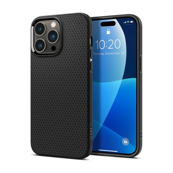 Spigen - Maska Liquid Air za iPhone 14 Pro Max, crna