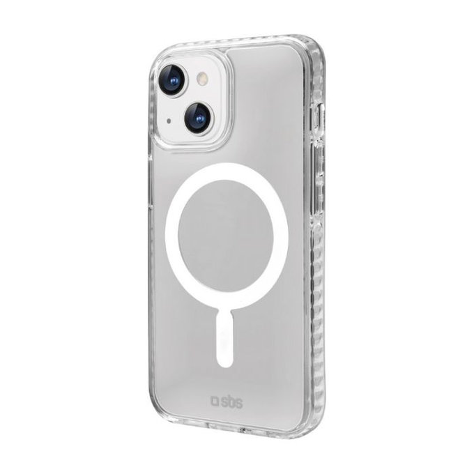 SBS - Maska Force Mag sa MagSafe za iPhone 14, prozirna