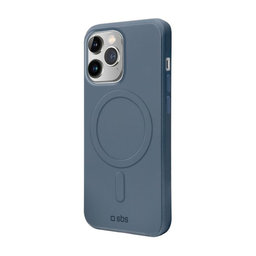 SBS - Maska Smooth Mag s MagSafe za iPhone 14 Pro Max, plava