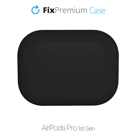 FixPremium - Silikonska maska za AirPods Pro, crna