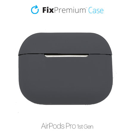 FixPremium - Silikonska maska za AirPods Pro, svemirsko siva