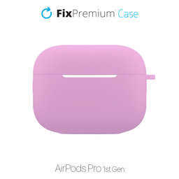 FixPremium - Silikonska maska za AirPods Pro, lila