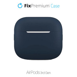 FixPremium - Silikonska Maska za AirPods 3, plava