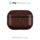 FixPremium - Torbica od umjetne kože za AirPods Pro, smeđa