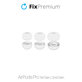 FixPremium - EarTips za AirPods Pro - Set 3 kom (L, M, S), bijeli