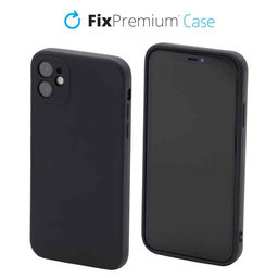 FixPremium - Silikonska maska za iPhone 11, crna