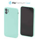 FixPremium - Silikonska maska za iPhone 11, light cyan
