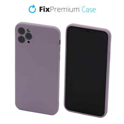 FixPremium - Silikonska maska za iPhone 11 Pro, ljubičasta