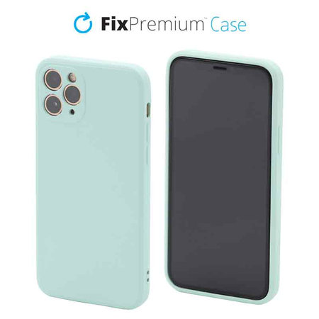 FixPremium - Silikonska maska za iPhone 11 Pro, light cyan