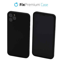 FixPremium - Silikonska maska za iPhone 11 Pro Max, crna