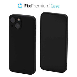 FixPremium - Silikonska maska za iPhone 13 mini, crna