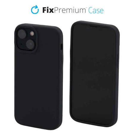 FixPremium - Silikonska maska za iPhone 13 mini, space grey
