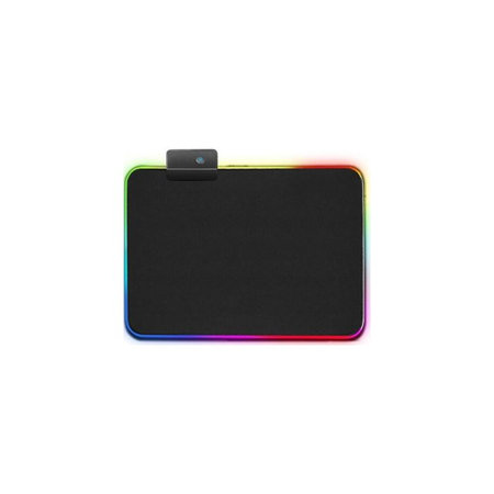 FixPremium - Podloga za miša s RGB, 30x25cm, crna
