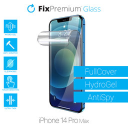 FixPremium HydroGel Anti-Spy - Zaštita ekrana za iPhone 14 Pro Max