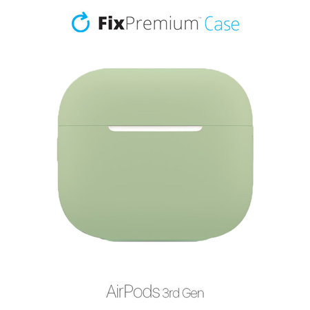 FixPremium - Silikonska maska za AirPods 3, zelena