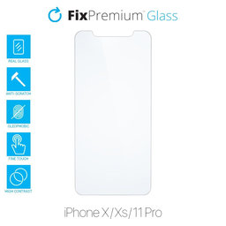 FixPremium Glass - Kaljeno staklo za iPhone X, XS i 11 Pro