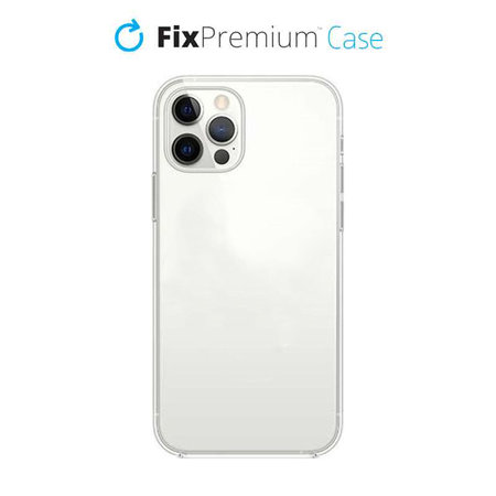 FixPremium - Silikonska Maskica za iPhone 12 Pro Max, bijela