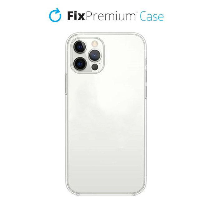 FixPremium - Silikonska Maskica za iPhone 12 Pro Max, bijela
