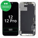 Zaslon In-Cell HD+ za iPhone 12, 12 Pro, Dodirni ekran s okvirom