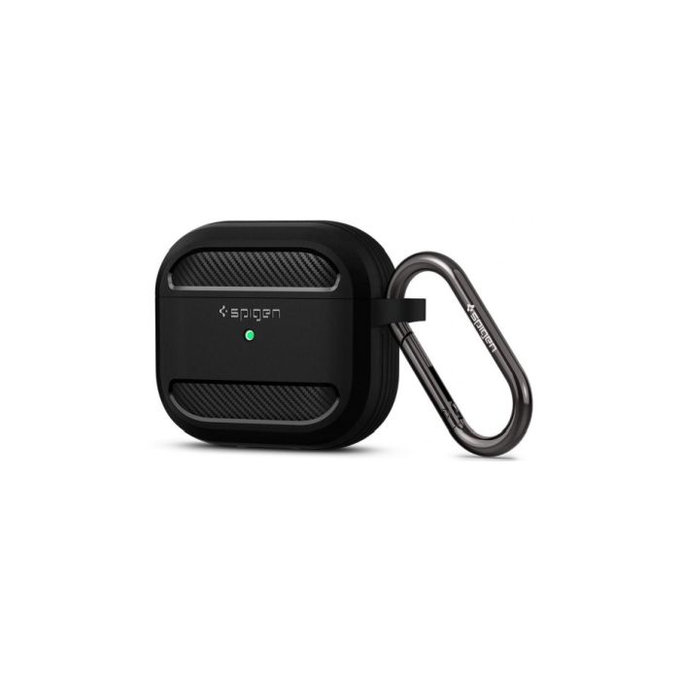 Spigen - Maska Rugged Armor za Apple AirPods 3, mat crna