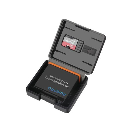 FixPremium - Torbica za GoPro Hero 10 Battery & Memory Card, crna