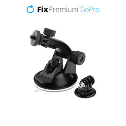 FixPremium - Nosač za GoPro s prisisom, crni