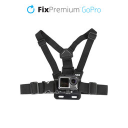 FixPremium - Body Mount za GoPro, crni