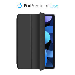 FixPremium - Silikonska preklopna torbica za iPad Air (4., 5. Gen), crna