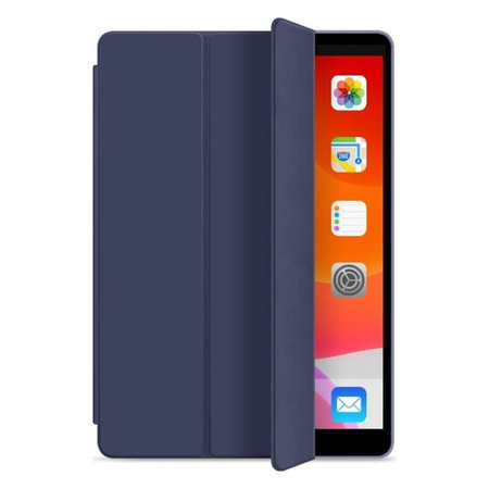 FixPremium - Zapiralna silikonska torbica za iPad Air (4., 5. Gen), modra