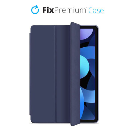 FixPremium - Silikonska preklopna torbica za iPad Air (4., 5. Gen), plava