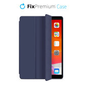 FixPremium - Silikonska preklopna torbica za iPad 10.2 (7., 8., 9. generacija), plava