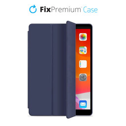 FixPremium - Silikonska preklopna torbica za iPad 10.2 (7., 8., 9. generacija), plava
