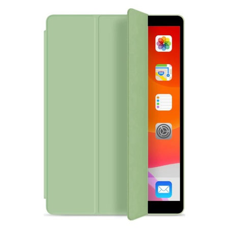 FixPremium - Zapiralni silikonski ovitek za iPad 10.2 (7., 8., 9. gen), zelen
